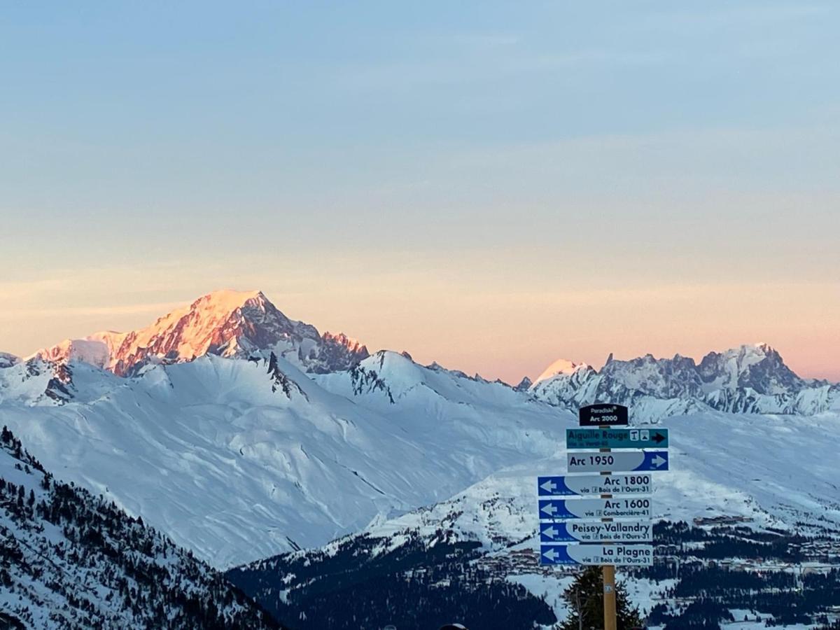 Alps Les Arcs 1950 Prince Des Cimes, Ski-In Out,Swimming Pool, Sauna, Shoes Dryer بور سان موريس المظهر الخارجي الصورة