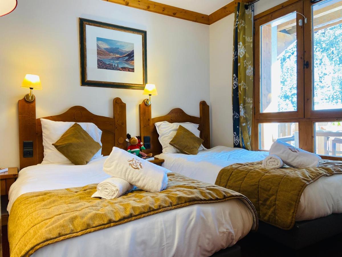 Alps Les Arcs 1950 Prince Des Cimes, Ski-In Out,Swimming Pool, Sauna, Shoes Dryer بور سان موريس المظهر الخارجي الصورة