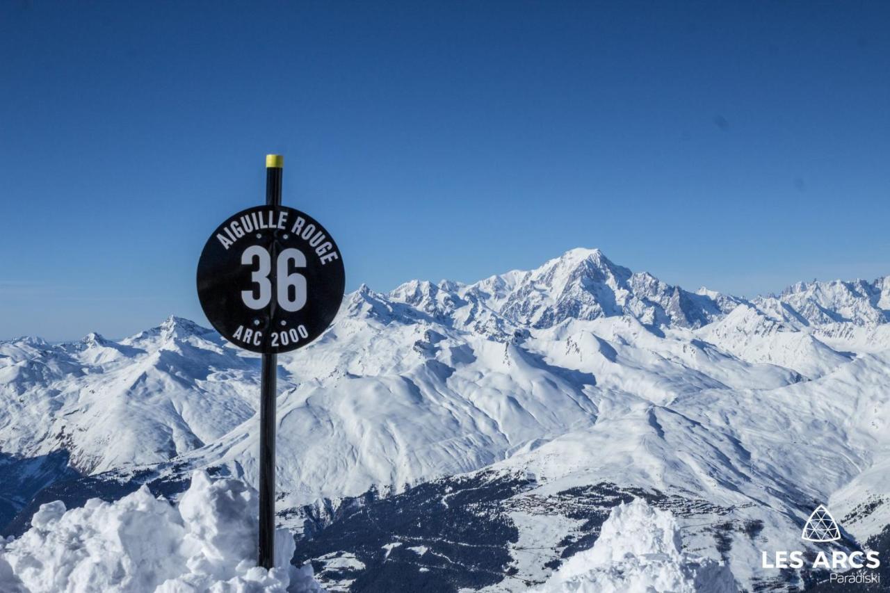 Alps Les Arcs 1950 Prince Des Cimes, Ski-In Out,Swimming Pool, Sauna, Shoes Dryer بور سان موريس المظهر الخارجي الصورة